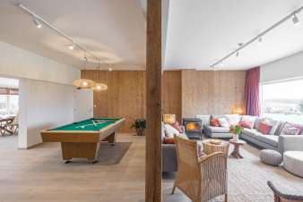 Villa de luxe  Durbuy : hbergement pour 20 personnes avec sauna, bar et jardin priv