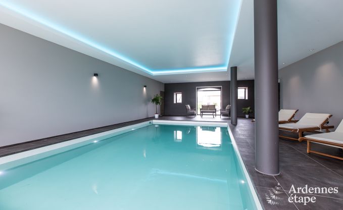 Sjour inoubliable en Ardenne : Charmante maison de vacances avec piscine  Habay, idale pour 9 personnes