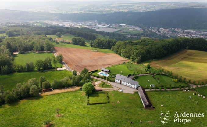 Gite de charme  Malmedy pour 9 personnes en Ardenne