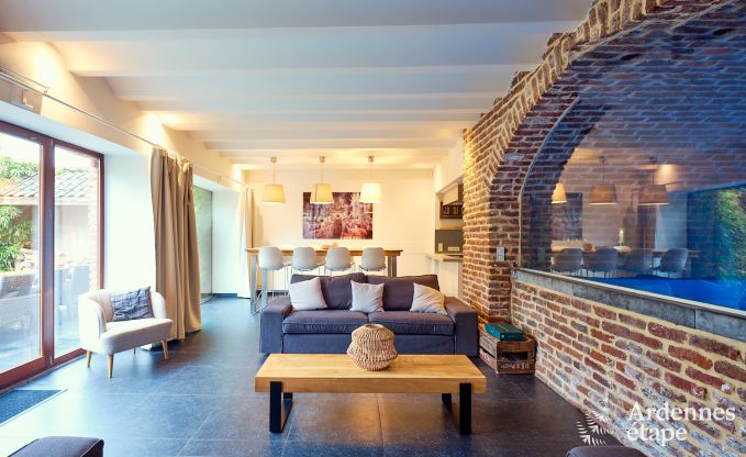 Villa de Luxe  Spa pour 8 personnes en Ardenne