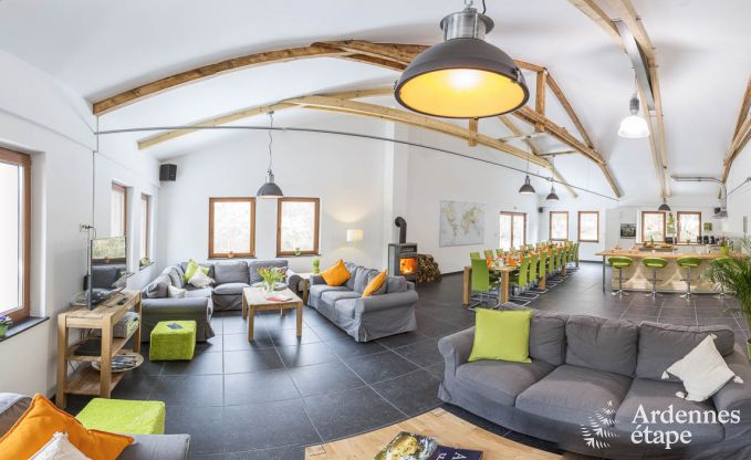 Maison de vacances  St Vith pour 20 personnes en Ardenne