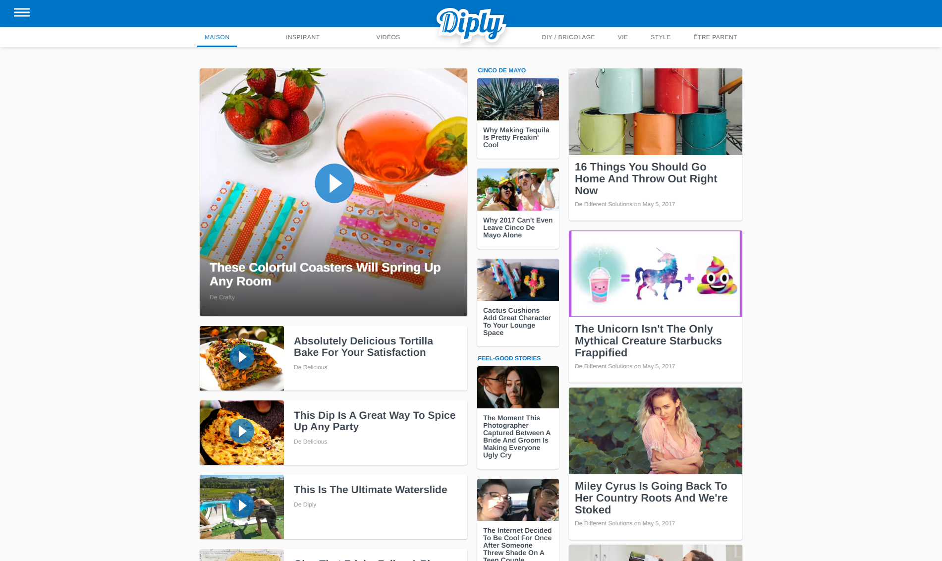 Diply.com donne des idées pour rendre votre maison agréable à vivre