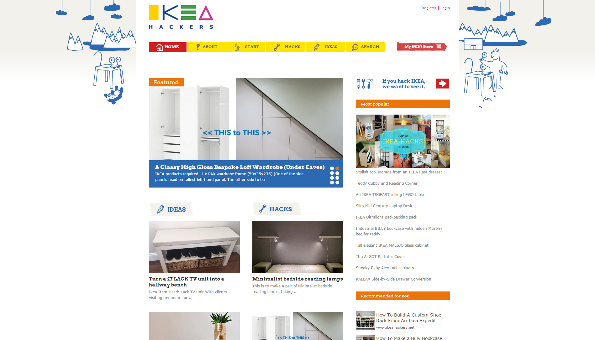 ikeahackers.com vous donne un tas d’idées pour personnaliser vos meubles IKEA 