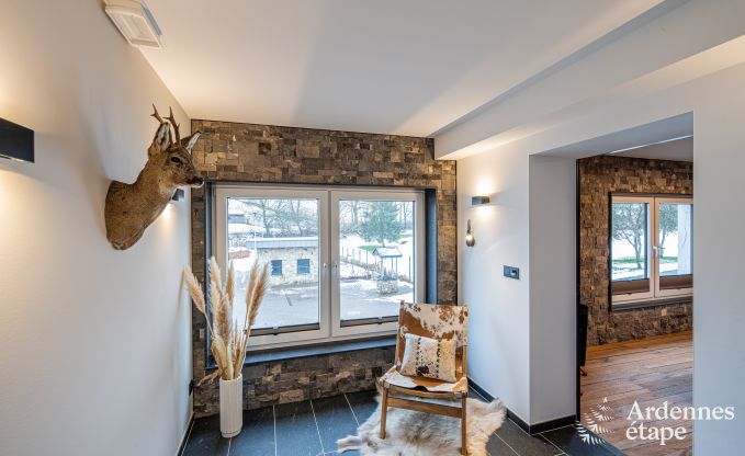 Appartement de luxe  Amel : sjour romantique pour 4 personnes avec sauna et jacuzzi en Ardenne