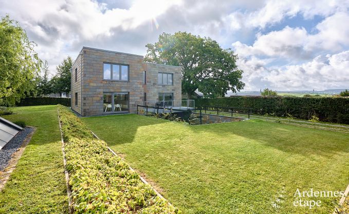 Maison de vacances moderne pour 10 personnes  Amel avec 4 chambres, 5 salles de bains, sauna, salle de fitness, salle de jeux et jardin priv