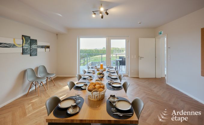 Maison de vacances moderne pour 10 personnes  Amel avec 4 chambres, 5 salles de bains, sauna, salle de fitness, salle de jeux et jardin priv