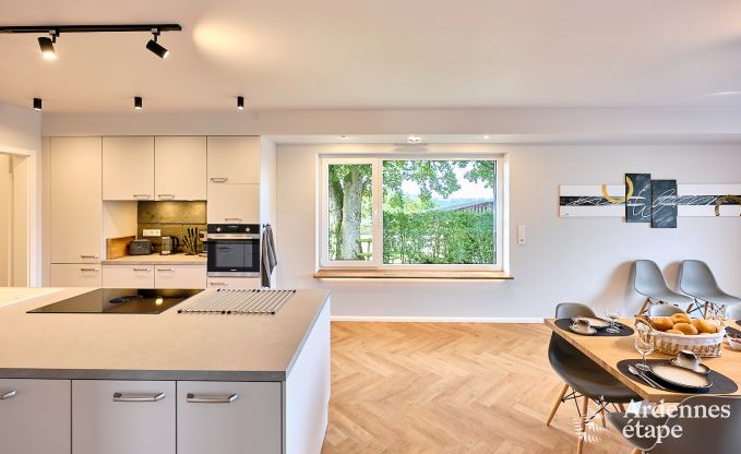 Maison de vacances moderne pour 10 personnes  Amel avec 4 chambres, 5 salles de bains, sauna, salle de fitness, salle de jeux et jardin priv