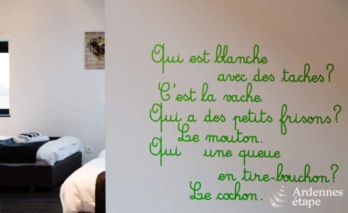 Maison de vacances � Aubel pour 13 personnes en Ardenne