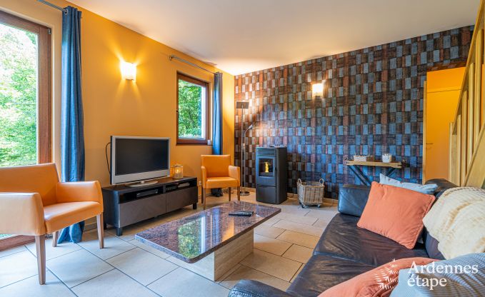 Chalet confortable pour 5 personnes  Aywaille avec 2 chambres, terrasse prive et jardin