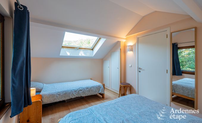 Chalet confortable pour 5 personnes  Aywaille avec 2 chambres, terrasse prive et jardin