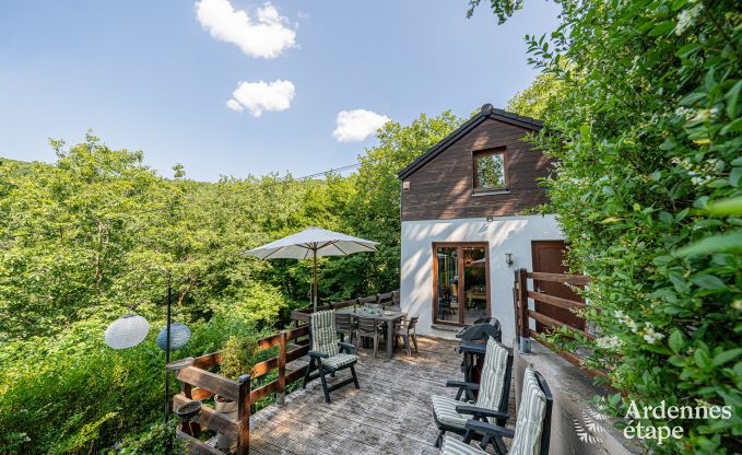 Chalet confortable pour 5 personnes  Aywaille avec 2 chambres, terrasse prive et jardin