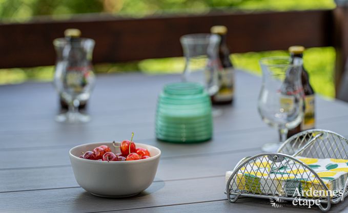 Chalet confortable pour 5 personnes  Aywaille avec 2 chambres, terrasse prive et jardin