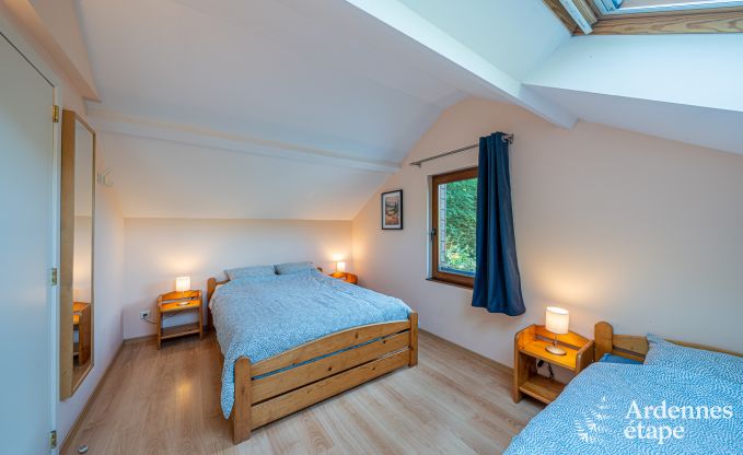Chalet confortable pour 5 personnes  Aywaille avec 2 chambres, terrasse prive et jardin