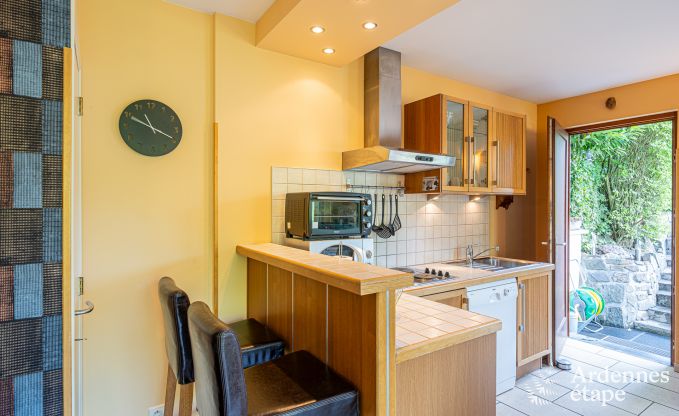 Chalet confortable pour 5 personnes  Aywaille avec 2 chambres, terrasse prive et jardin