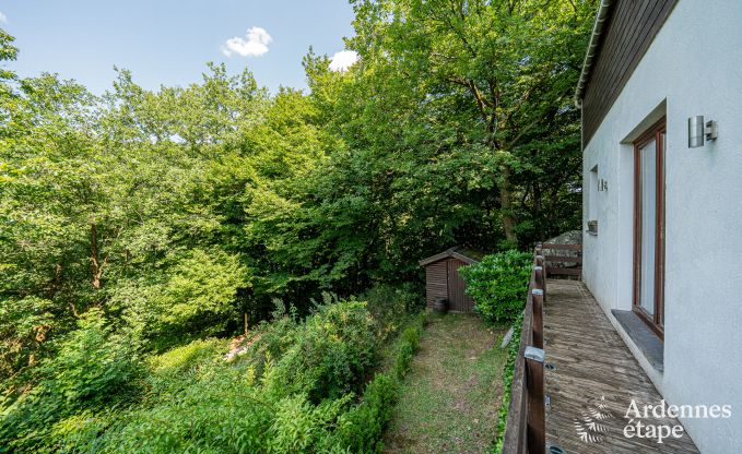 Chalet confortable pour 5 personnes  Aywaille avec 2 chambres, terrasse prive et jardin