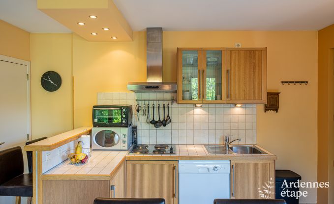 Chalet confortable pour 5 personnes  Aywaille avec 2 chambres, terrasse prive et jardin