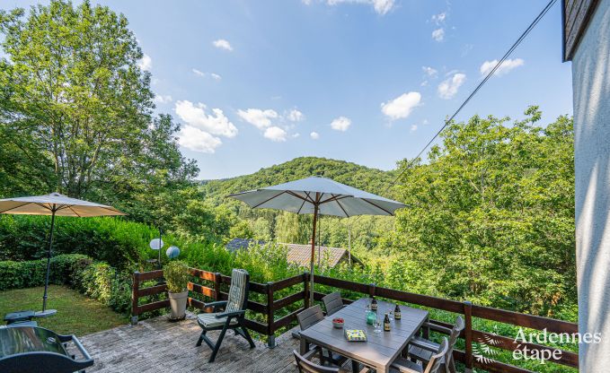 Chalet confortable pour 5 personnes  Aywaille avec 2 chambres, terrasse prive et jardin