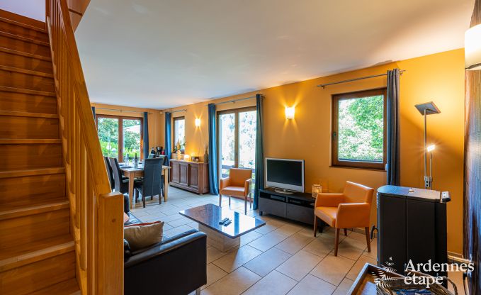 Chalet confortable pour 5 personnes  Aywaille avec 2 chambres, terrasse prive et jardin