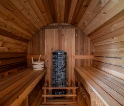 Appartement pour 4 personnes à Barvaux : hébergement moderne avec sauna, jardin et lit bébé