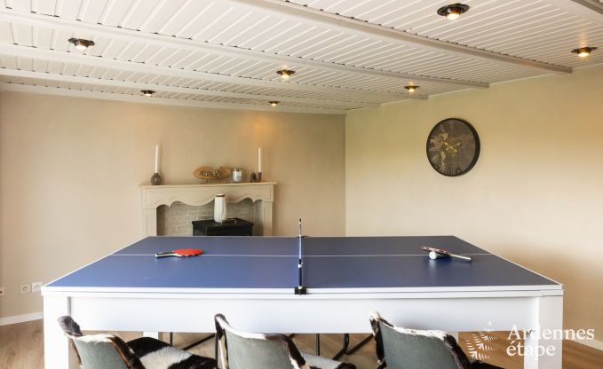 Charmante petite ferme pour 6 personnes  Bastogne avec jacuzzi intrieur et extrieur