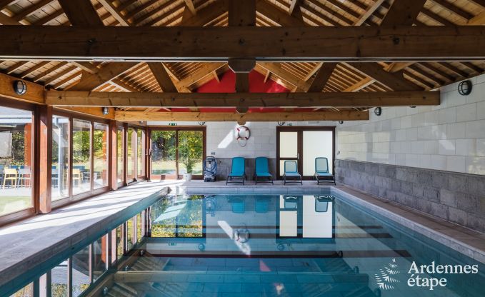 Villa de luxe avec piscine intérieure à Bastogne pour 24 personnes