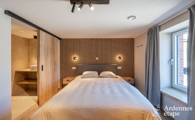 Maison de vacances � Bastogne : logement spacieux pour 14 personnes avec 6 chambres et salle de jeux