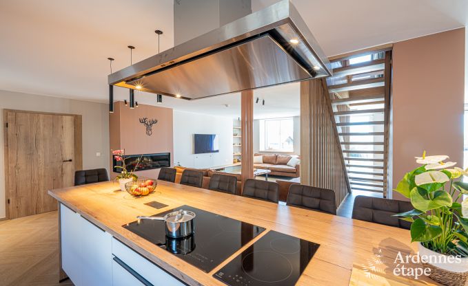 Maison de vacances � Bastogne : logement spacieux pour 14 personnes avec 6 chambres et salle de jeux