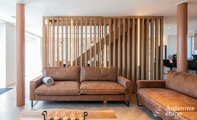 Maison de vacances � Bastogne : logement spacieux pour 14 personnes avec 6 chambres et salle de jeux