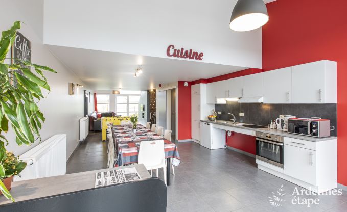 Maison de vacances � Bastogne pour 10 personnes en Ardenne
