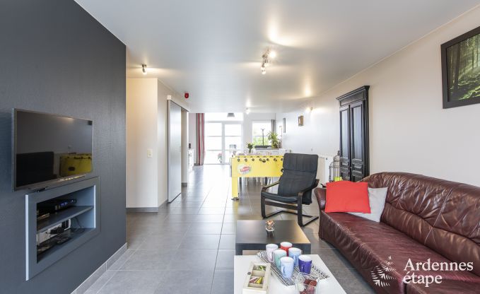 Maison de vacances � Bastogne pour 10 personnes en Ardenne