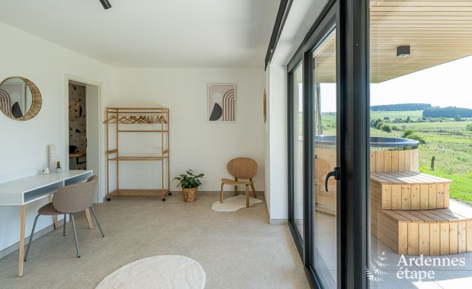 Maison de vacances  Bertogne pour 6 personnes avec jardin priv et hottub