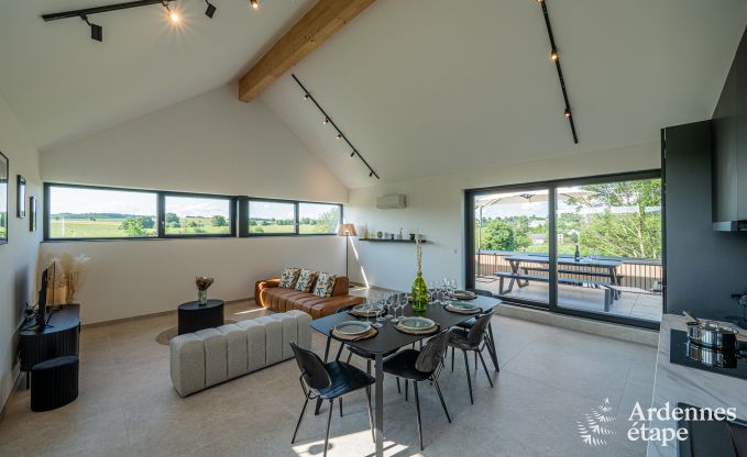 Maison de vacances  Bertogne pour 6 personnes avec jardin priv et hottub