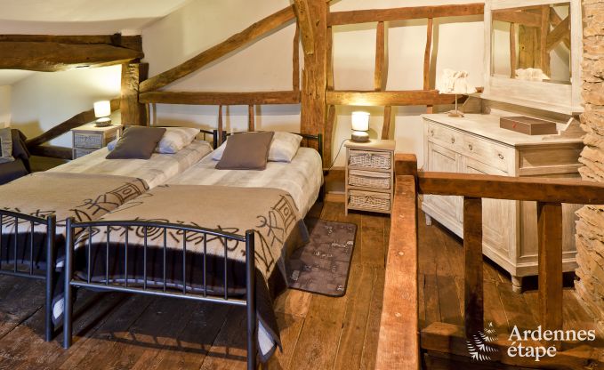 Maison de vacances de charme  Bertrix (Jehonville) pour 6 personnes en Ardenne