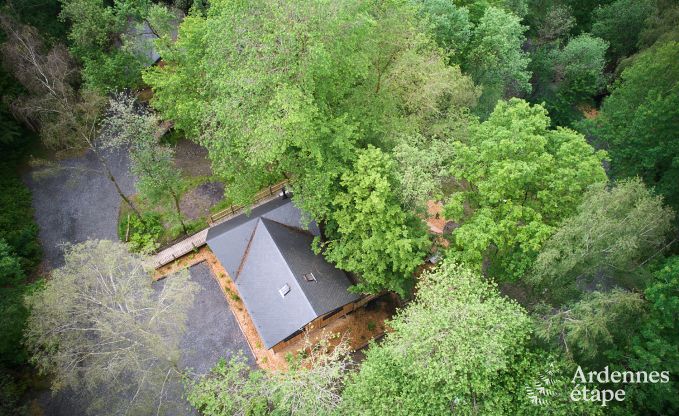 Cabane dans les arbres  Bertrix, Ardenne