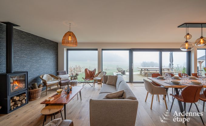 Maison de vacances à Bièvre : confort maison chien admis pour 12 personnes avec sauna en Ardenne