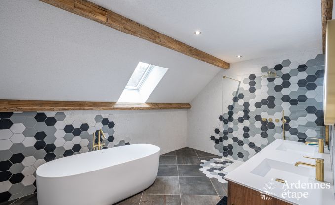 Chalet de luxe � Brognon pour 20 personnes avec piscine ext�rieure chauff�e, jacuzzi ext�rieur et sauna au bord du lac