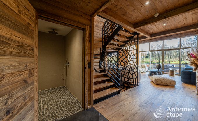 Chalet de luxe � Brognon pour 20 personnes avec piscine ext�rieure chauff�e, jacuzzi ext�rieur et sauna au bord du lac