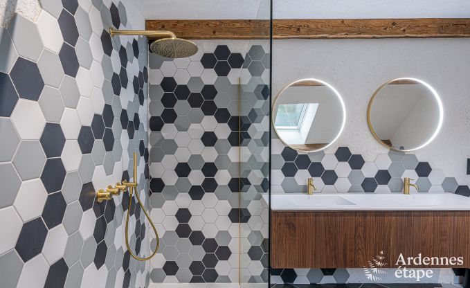 Chalet de luxe � Brognon pour 20 personnes avec piscine ext�rieure chauff�e, jacuzzi ext�rieur et sauna au bord du lac