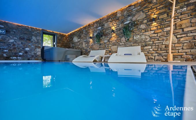 Grande fermette � B�llingen pour 13 personnes avec piscine int�rieure, sauna et jacuzzi