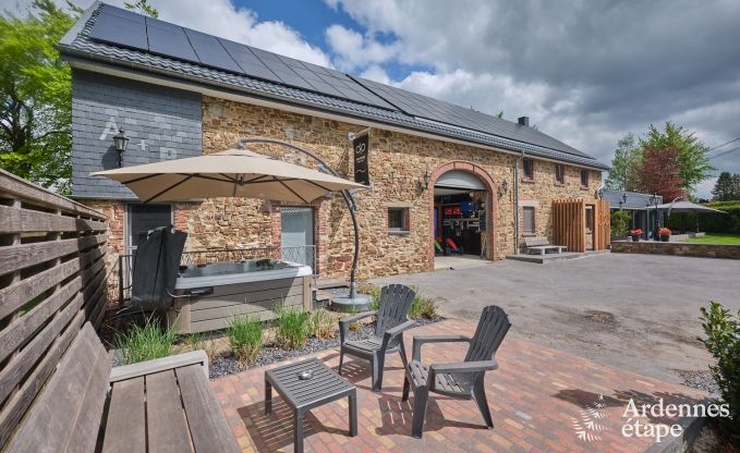 Grande fermette � B�llingen pour 13 personnes avec piscine int�rieure, sauna et jacuzzi