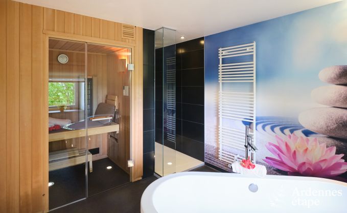 Grande fermette � B�llingen pour 13 personnes avec piscine int�rieure, sauna et jacuzzi