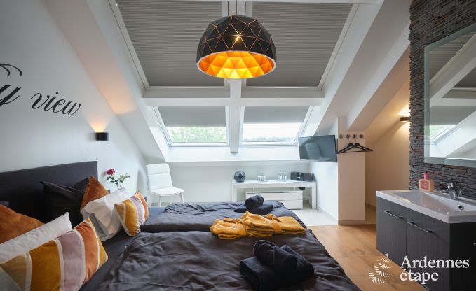 Grande fermette � B�llingen pour 13 personnes avec piscine int�rieure, sauna et jacuzzi