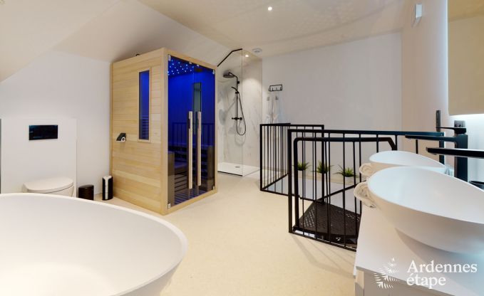 Grande fermette � B�llingen pour 13 personnes avec piscine int�rieure, sauna et jacuzzi