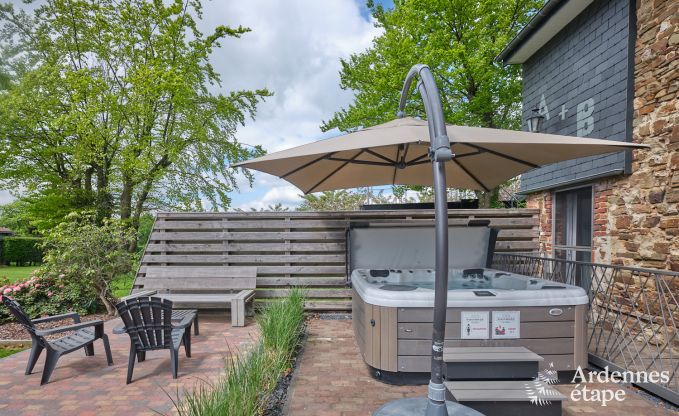 Grande fermette � B�llingen pour 13 personnes avec piscine int�rieure, sauna et jacuzzi