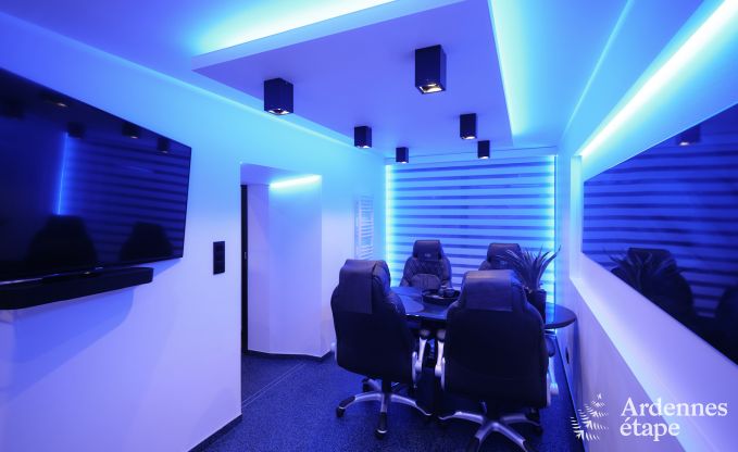 Grande fermette � B�llingen pour 13 personnes avec piscine int�rieure, sauna et jacuzzi