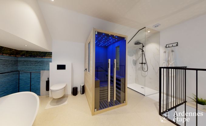 Grande fermette � B�llingen pour 13 personnes avec piscine int�rieure, sauna et jacuzzi