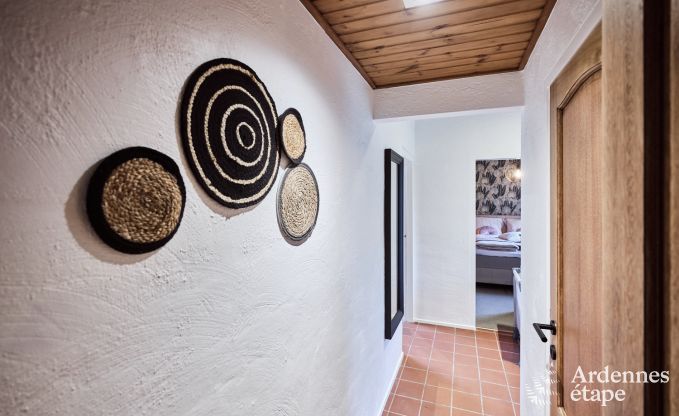 Chalet convivial  Burg-Reuland : maison de vacances parfaite pour 6 personnes avec sauna et jardin priv dans les Cantons de l'Est