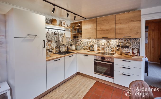 Chalet convivial  Burg-Reuland : maison de vacances parfaite pour 6 personnes avec sauna et jardin priv dans les Cantons de l'Est