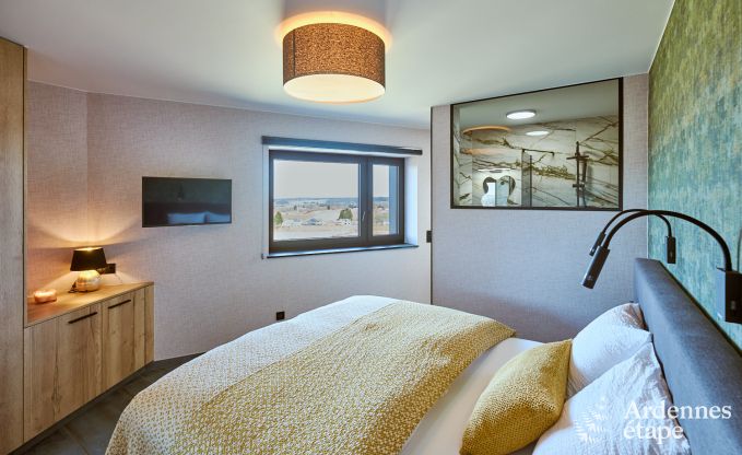 Maison de vacances de luxe  Butgenbach : chteau d'eau avec sauna, jacuzzi et vue panoramique pour 6 personnes