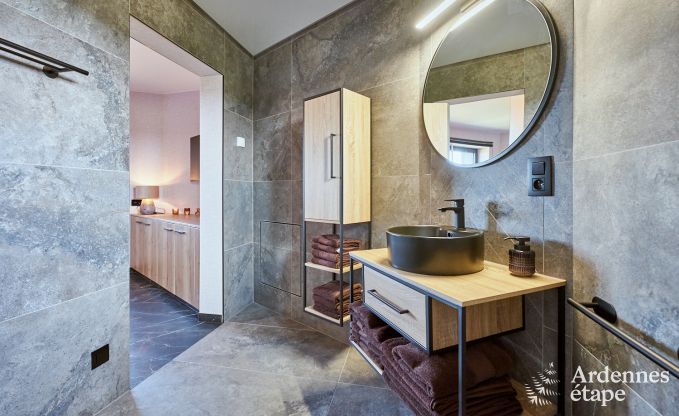 Maison de vacances de luxe  Butgenbach : chteau d'eau avec sauna, jacuzzi et vue panoramique pour 6 personnes